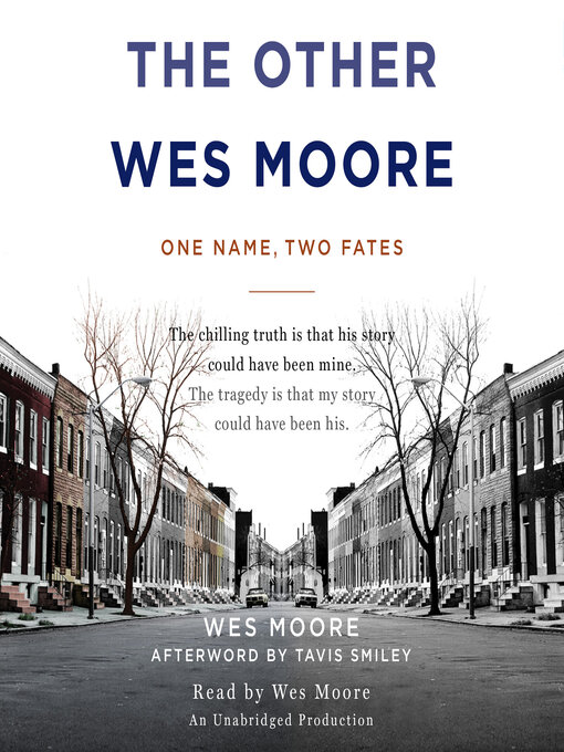 Upplýsingar um The Other Wes Moore eftir Wes Moore - Til útláns